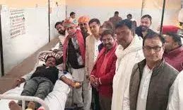 176 यूनिट किया रक्तदान