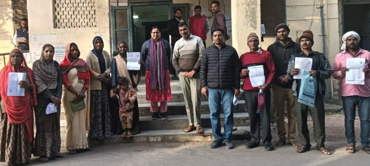 सेवादल कांग्रेस ने SIR नोटिस के जवाब तहसीलदार को सौंपे सेवादल कांग्रेस ने SIR नोटिस के जवाब तहसीलदार को सौंपे