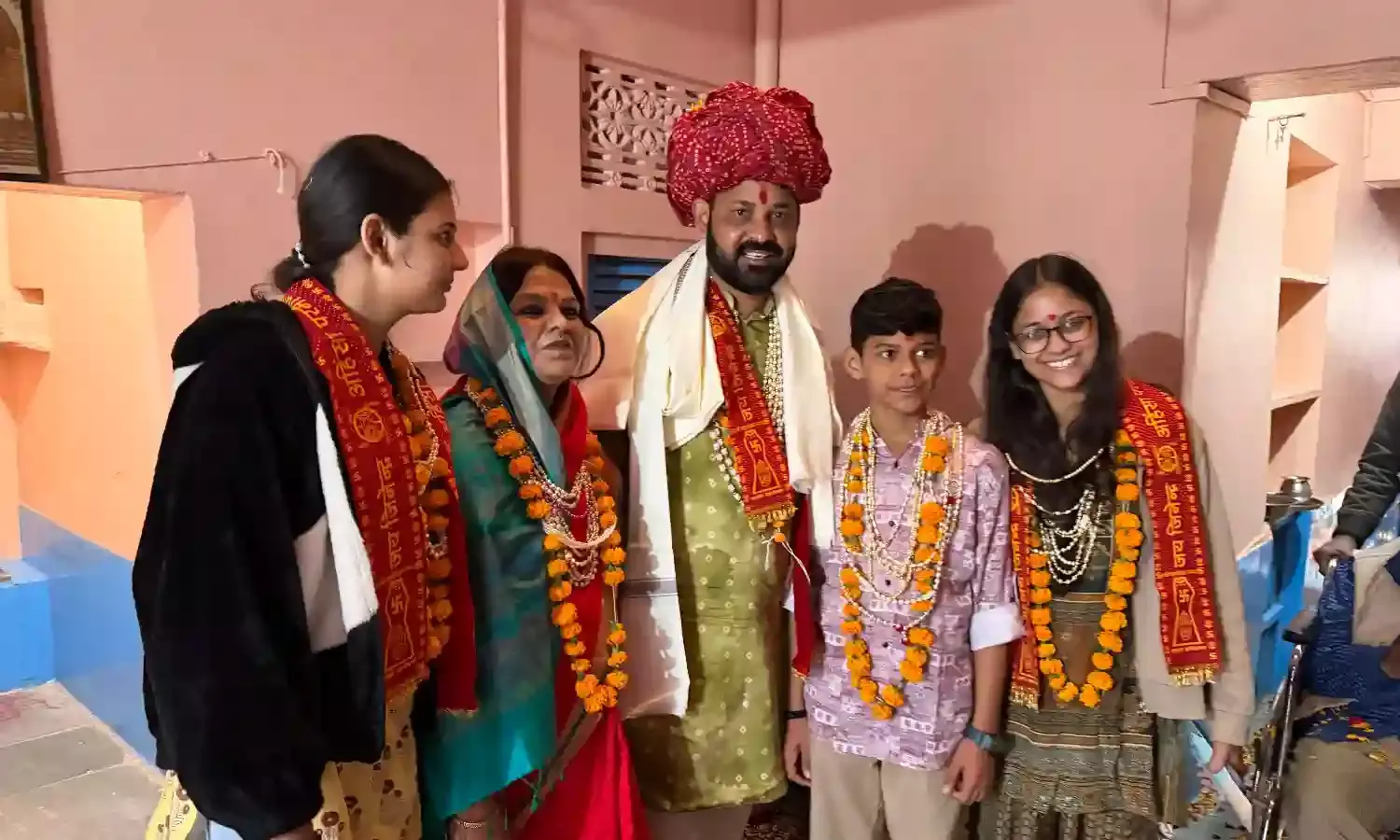 जैन तीर्थ थंकर यात्रा से लौटे समाजजनों का  स्वागत