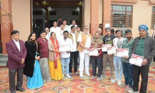 भीलवाड़ा में श्रीराम मण्डल सेवा संस्थान के रक्तदान शिविर में 400 यूनिट रक्तदान