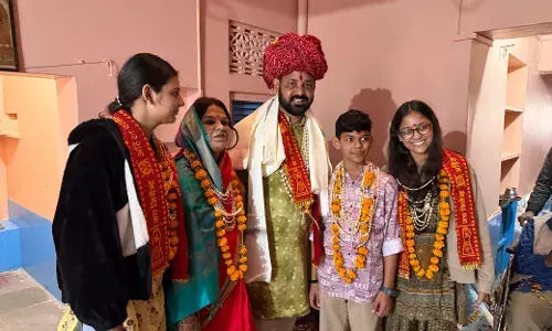 जैन तीर्थ थंकर यात्रा से लौटे समाजजनों का  स्वागत