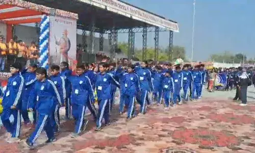 राजस्थान में पहली बार अंडर 14 नेशनल हैंडबॉल प्रतियोगिता चित्तौड़गढ़ में शुरू