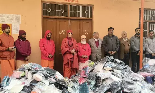 सर्दी से राहत का महाअभियान, 6 हज़ार 585 वस्त्र वनवासी क्षेत्र में होंगे वितरित