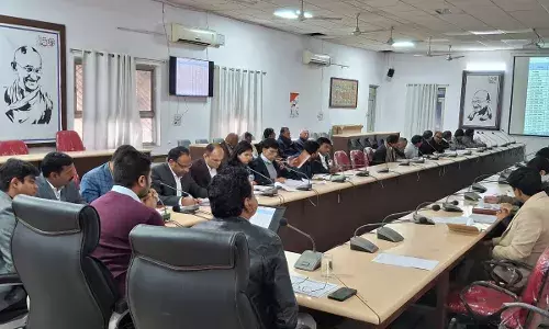 लंबित राजस्व प्रकरणों का यथाशीघ्र निस्तारण करें अधिकारी - जिला कलक्टर