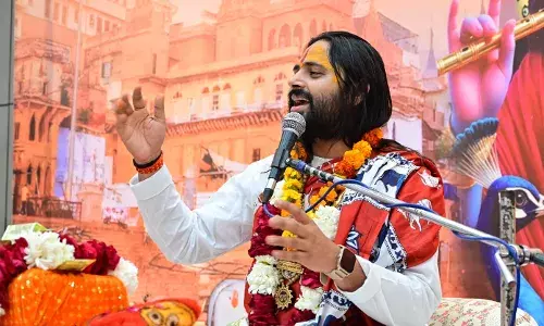 बीलिया में रावण के दंभ चूर्ण के साथ तीन दिवसीय हनुमान कथा का समापन