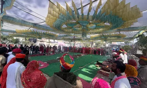 कलश यात्रा व यज्ञ पूर्णाहुति के साथ सुदर्शन व्यायामशाला का शुभारंभ