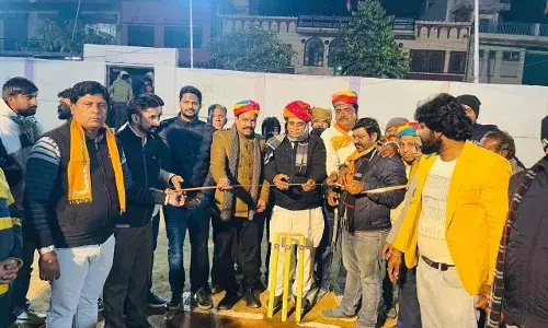 बिजोलिया में नाइट क्रिकेट टूर्नामेंट का हुआ आगाज बिजोलिया में नाइट क्रिकेट टूर्नामेंट का हुआ आगाज