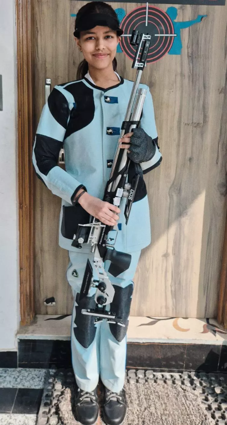 नियति कोठारी ने राइफल शूटिंग में राष्ट्रीय स्तर पर बनाई जगह नियति कोठारी ने राइफल शूटिंग में राष्ट्रीय स्तर पर बनाई जगह