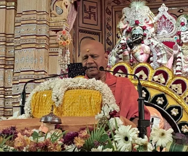 आनंद ही परमात्मा का अंतिम स्वरूप हैः राष्ट्रीय संत गोविंददेव गिरी आनंद ही परमात्मा का अंतिम स्वरूप हैः राष्ट्रीय संत गोविंददेव गिरी