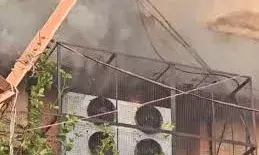 BSNL कार्यालय में आग, सुरक्षा उपकरण एक्सपायर, दमकल ने 2 घंटे में आग बुझाई