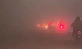 घने कोहरे का कहर, सड़क रेल और हवाई यातायात बुरी तरह प्रभावित