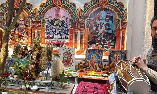 गजानन के गूंजे जयकार, आज कलश यात्रा के बाद शुरू होगी भागवत कथा