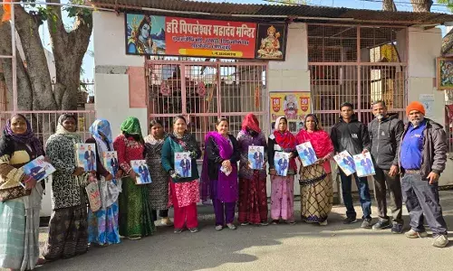 नगर पार्षद लखवानी ने स्वच्छता योद्धाओं का किया सम्मान