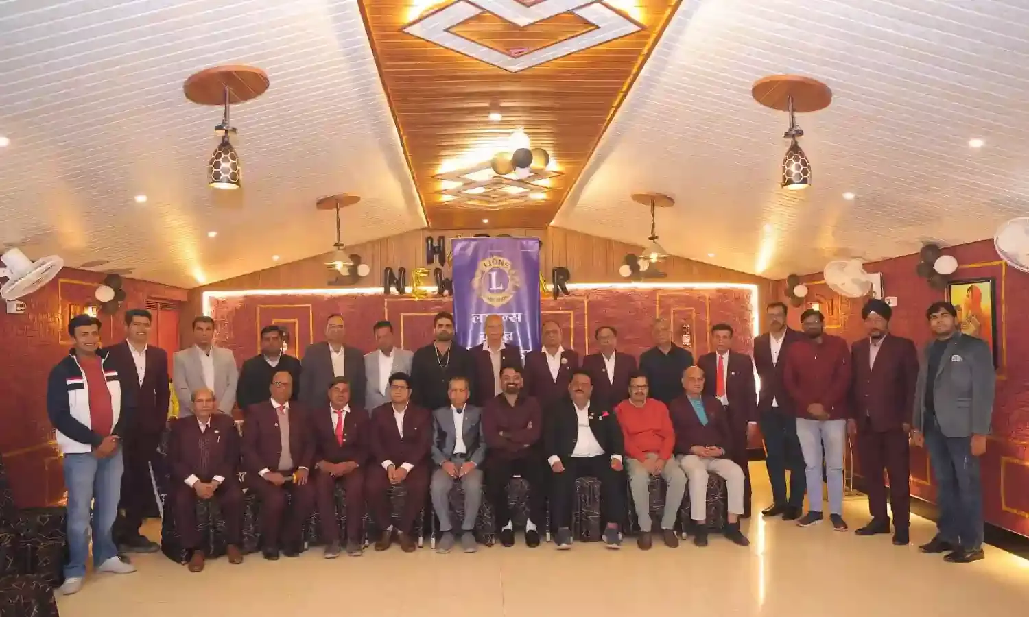 लायंस क्लब ने नववर्ष पर सद्भावना यात्रा का आयोजन