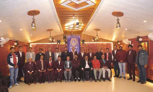 लायंस क्लब ने नववर्ष पर सद्भावना यात्रा का आयोजन