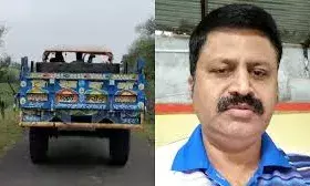 रेत माफिया की बढ़ती दबंगई, नायब तहसीलदार पर ट्रैक्टर से हमला