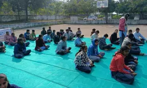 भीलवाड़ा में नशा मुक्ति पर पोस्टर और स्लोगन प्रतियोगिता सम्पन्न