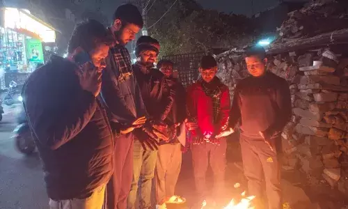 ठंडी हवाओं से बढ़ी भीलवाड़ा में गलन, बाजार सुने