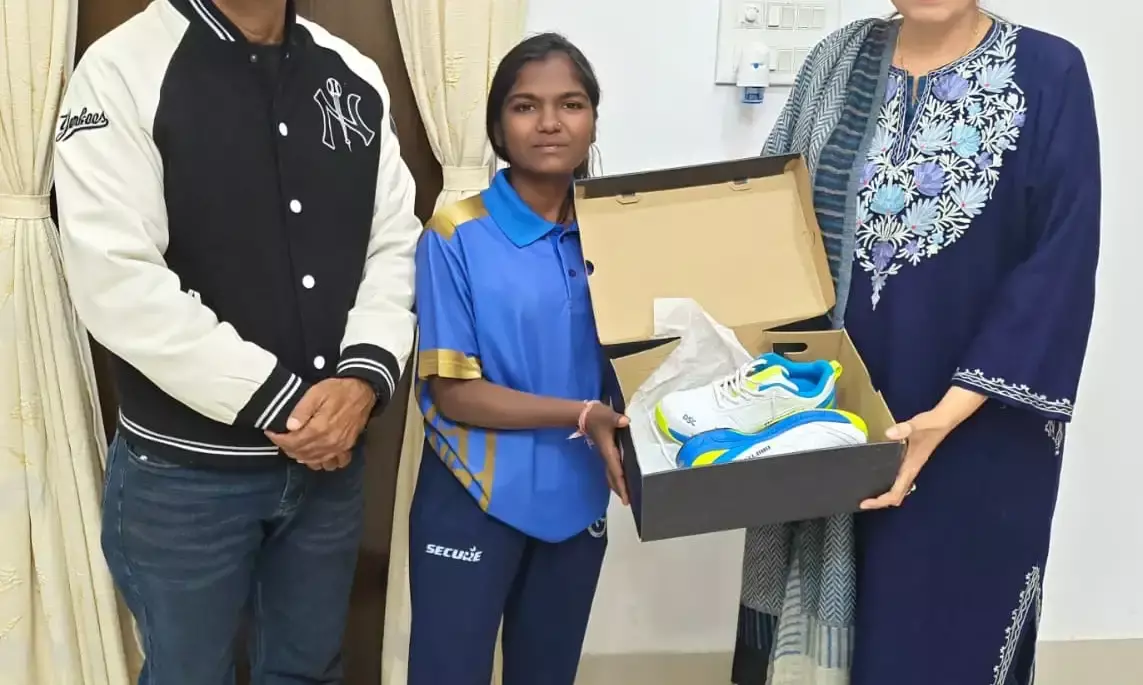 धार की भगवती गमेती का पश्चिम क्षेत्र अंतर विश्वविद्यालय क्रिकेट में चयन