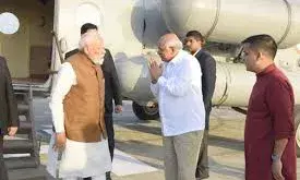 गुजरात के सोमनाथ में पीएम मोदी का स्वागत, स्वाभिमान पर्व में शामिल होंगे