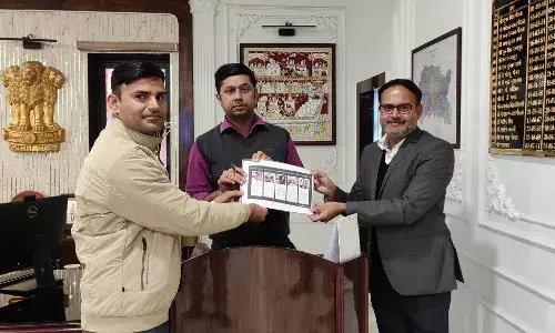 भीलवाड़ा कलेक्टर के साथ मिनोवा रुनाया प्राइवेट लिमिटेड की CSR गतिविधियों पर हुई बैठक