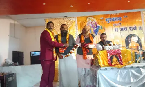 नानी बाई का मायरा की पूर्णाहुति पर उमड़ा श्रद्धालु महिलाओं का सैलाब