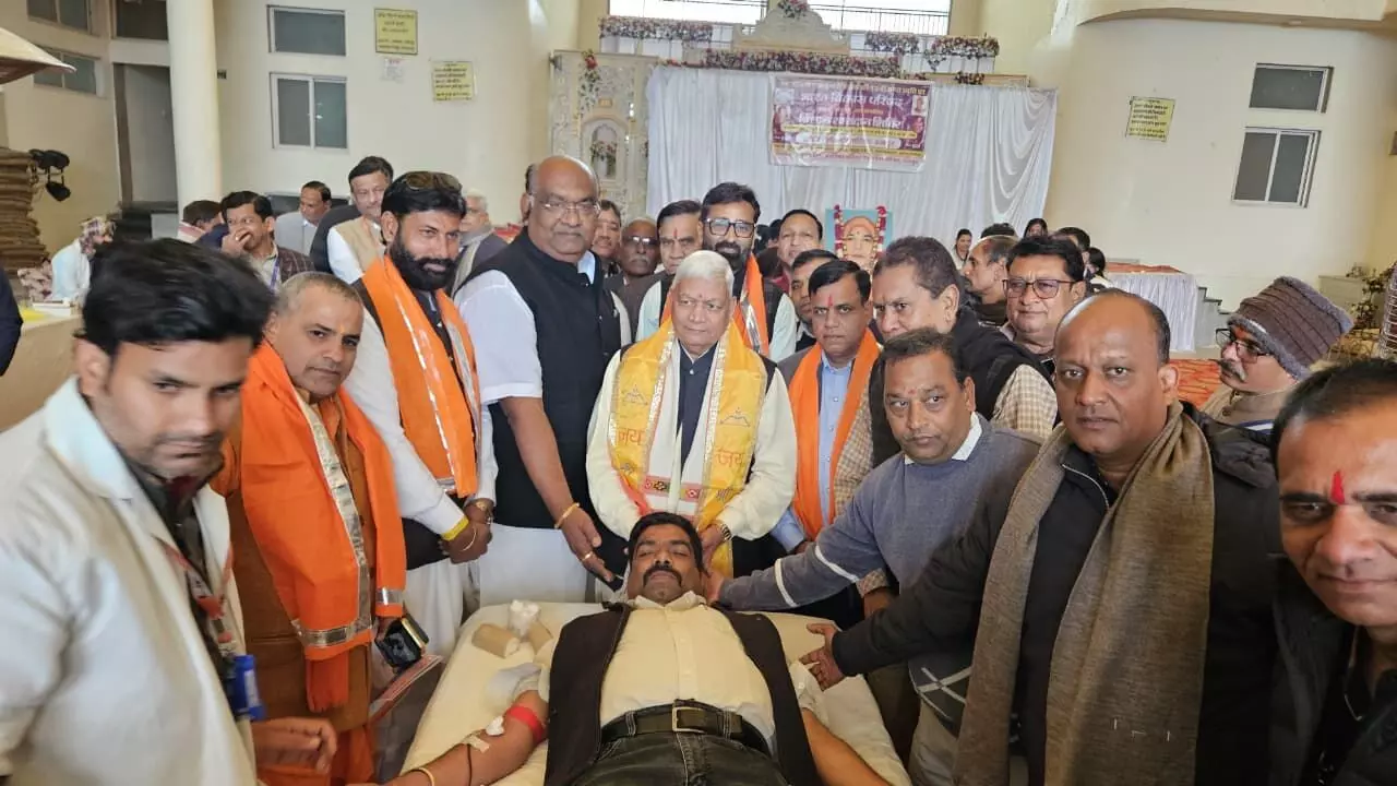 रक्तदान शिविर का आयोजन, 504 यूनिट रक्त एकत्रित रक्तदान शिविर का आयोजन, 504 यूनिट रक्त एकत्रित