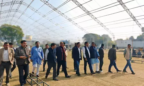 श्रीमद् भागवत कथा को लेकर उत्साह, सांसद और विधायक ने किया पोस्टर विमोचन