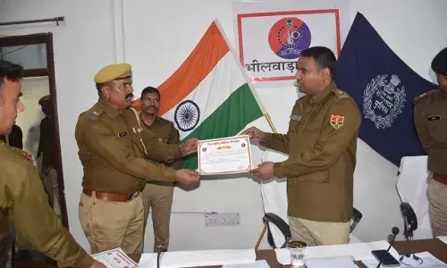 रायला थाना एएसआई रघुनाथ गुर्जर प्रशस्ति पत्र से सम्मानित, 84 पुलिसकर्मी सम्मानित