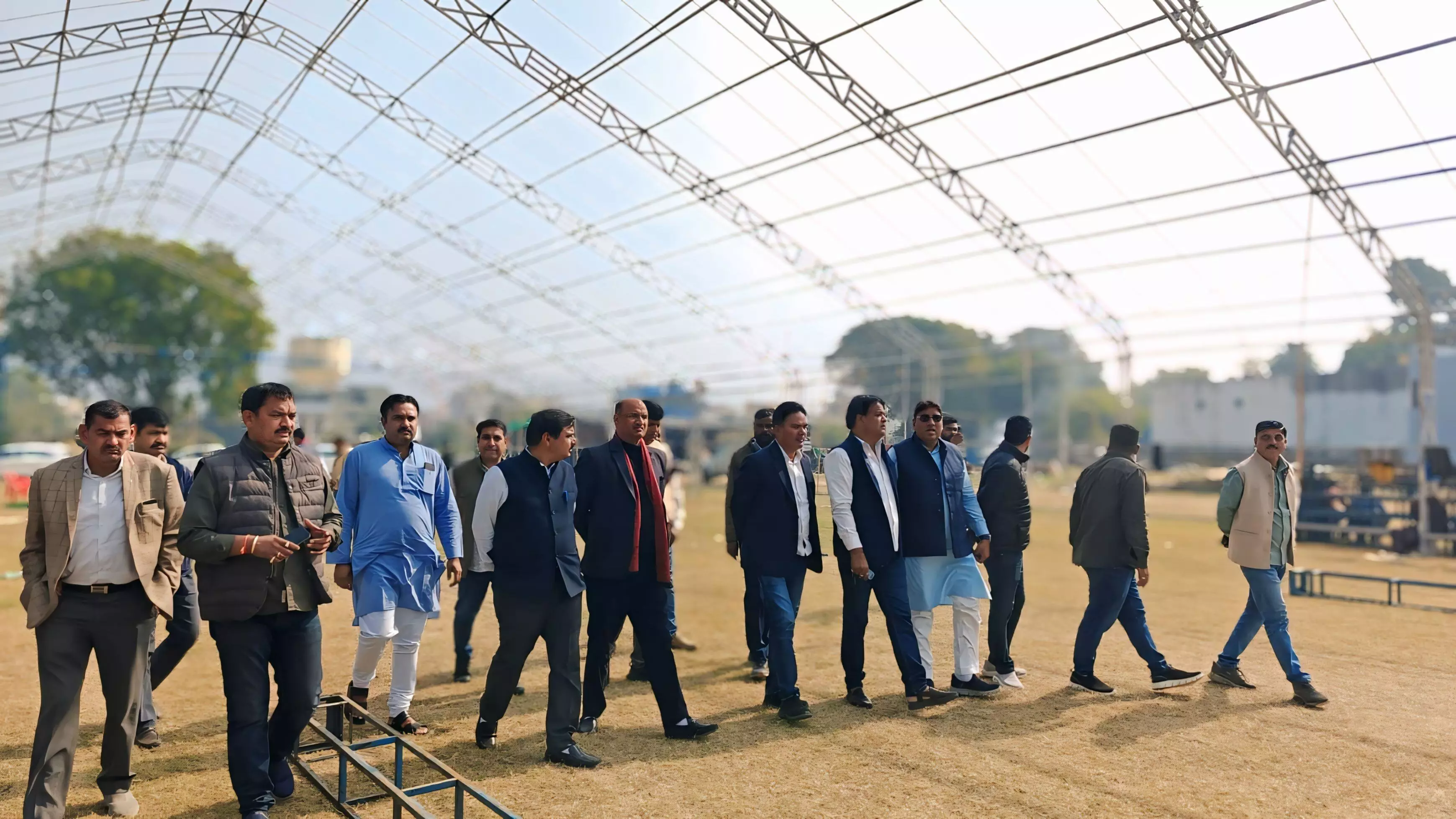 श्रीमद् भागवत कथा को लेकर उत्साह, सांसद और विधायक ने किया पोस्टर विमोचन श्रीमद् भागवत कथा को लेकर उत्साह, सांसद और विधायक ने किया पोस्टर विमोचन