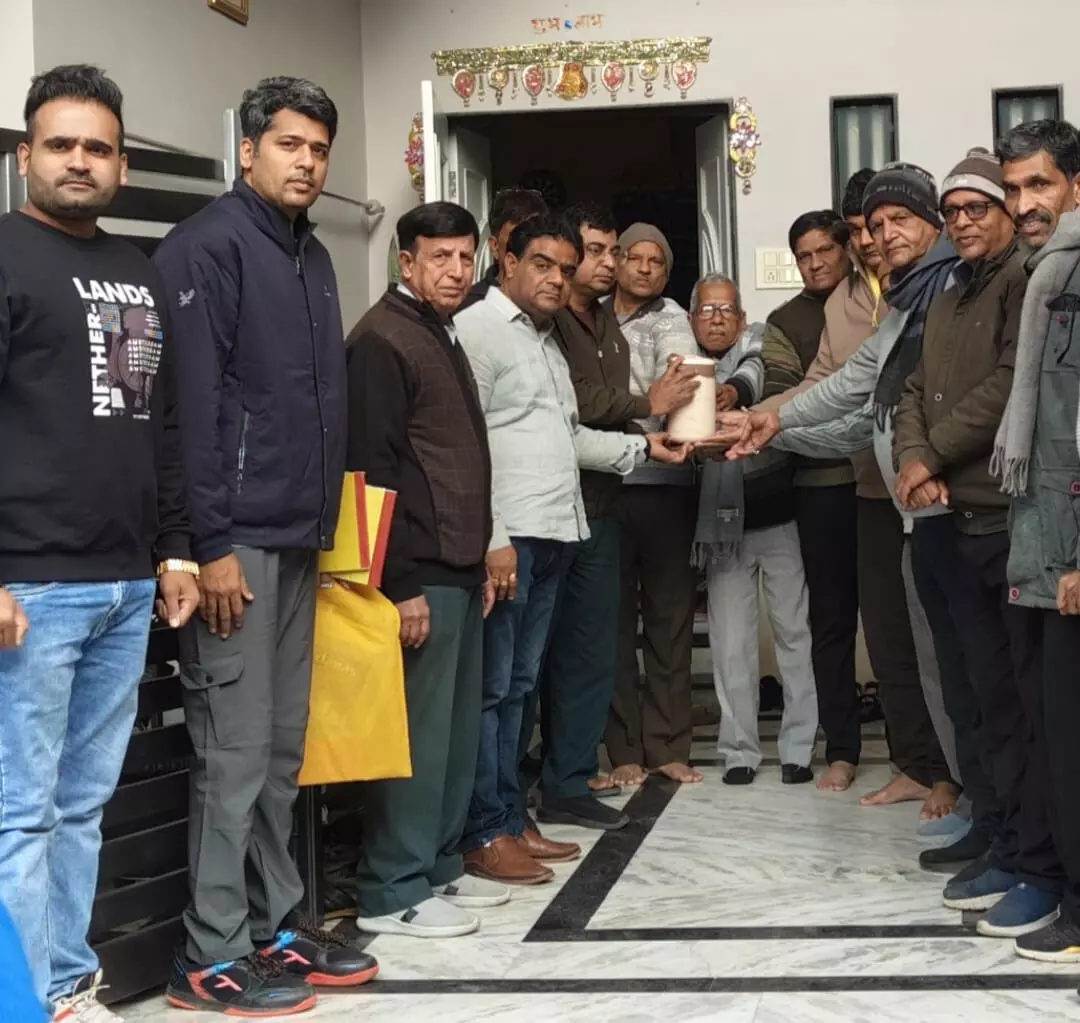 छाजेड़ के निधन पर परिवार ने कराया नेत्रदान,दो व्यक्तियों को मिलेगी रोशनी छाजेड़ के निधन पर परिवार ने कराया नेत्रदान,दो व्यक्तियों को मिलेगी रोशनी