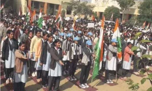 आसींद में पीएम श्री विद्यालय में युवा दिवस पर स्वामी विवेकानंद जयंती मनाई