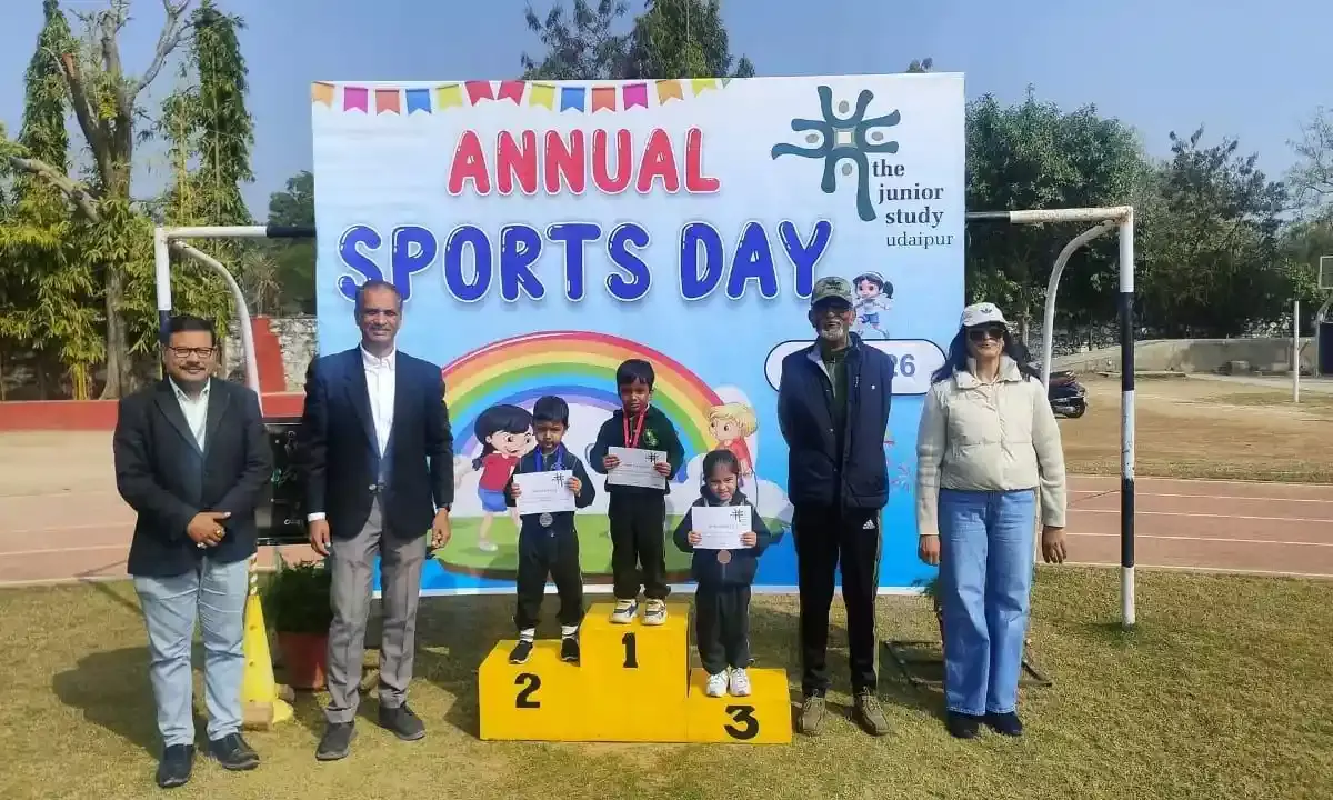 वार्षिक खेलकूद समारोह में नौनिहालों ने दिखाया दमखम