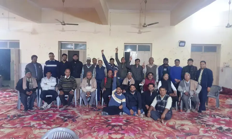 भीलवाड़ा क्लॉथ मर्चेट एसोसियेशन ने वरिष्ठजनों को किया सम्मानित