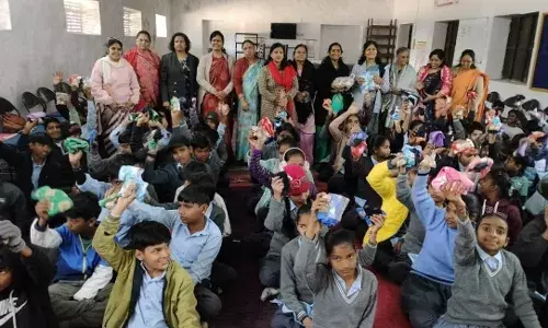 मकर संक्रांति पर बच्चों को दिलाई शपथ: नहीं उड़ाएंगे चाइनीज मांझे से पतंग