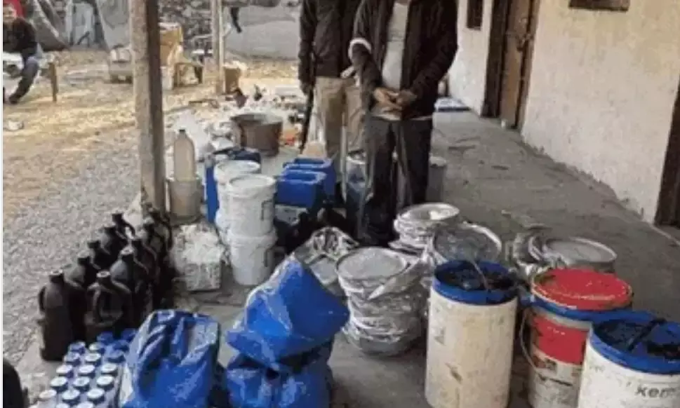 चित्तौड़गढ़ के सुरजना में CBN का बड़ा धमाका, भारी मात्रा में MD और केमिकल बरामद