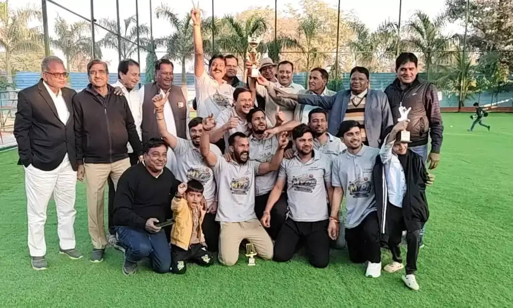 MYPL क्रिकेट प्रतियोगिता में गेहूं सुपर किंग्स की शानदार जीत