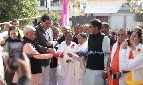 हरणी महादेव रोड पर ब्रह्माकुमारीज़ के नव निर्मित सेवा केंद्र का उद्घाटन