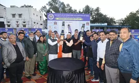 भीलवाड़ा में सीए क्रिकेट चैंपियंस ट्रॉफी का शानदार आगाज: सीए ब्रदरहुड और प्रो स्टॉक ने दर्ज की धमाकेदार जीत