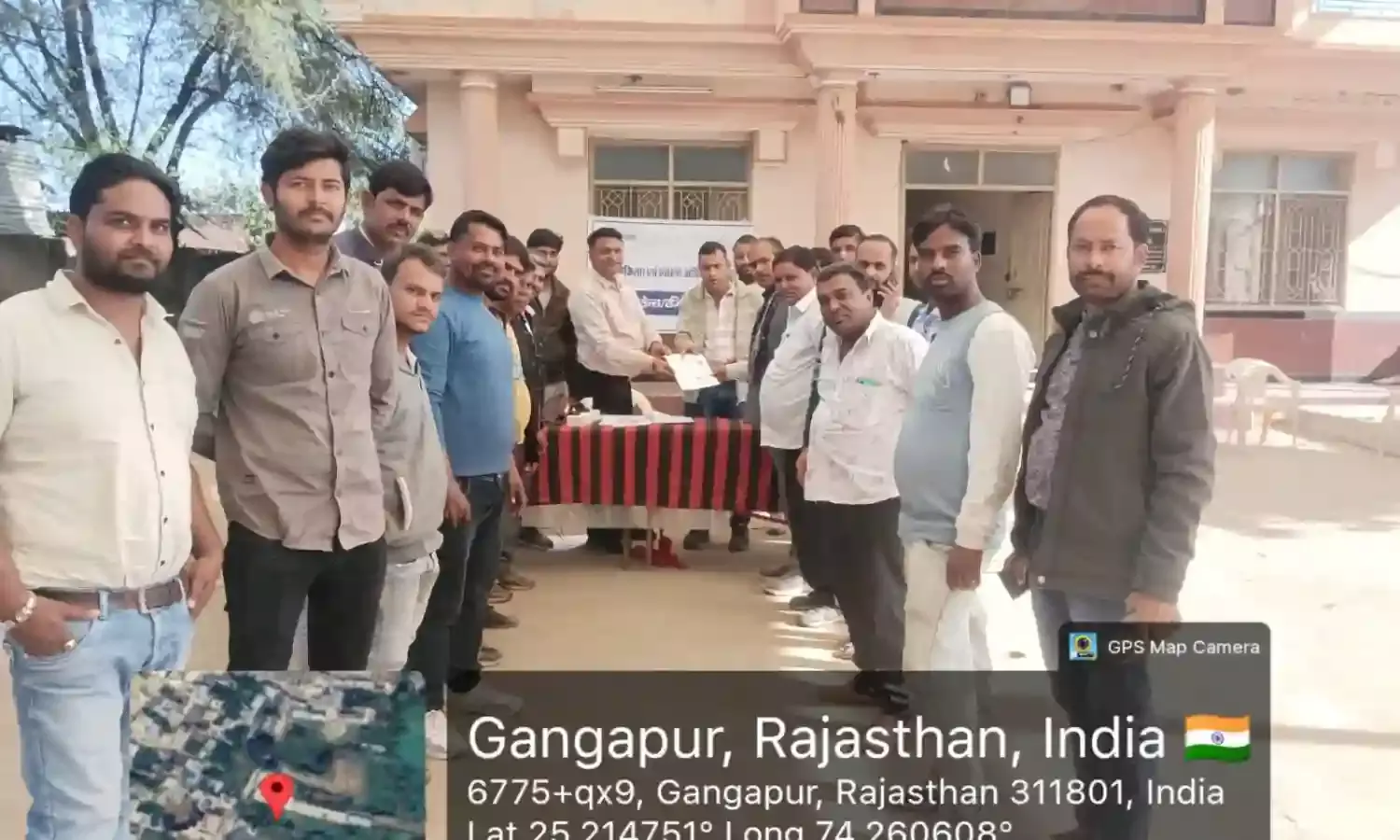 गंगापुर में फूड लाइसेंस शिविर, 56 खाद्य विक्रेताओं को मिला लाइसेंस