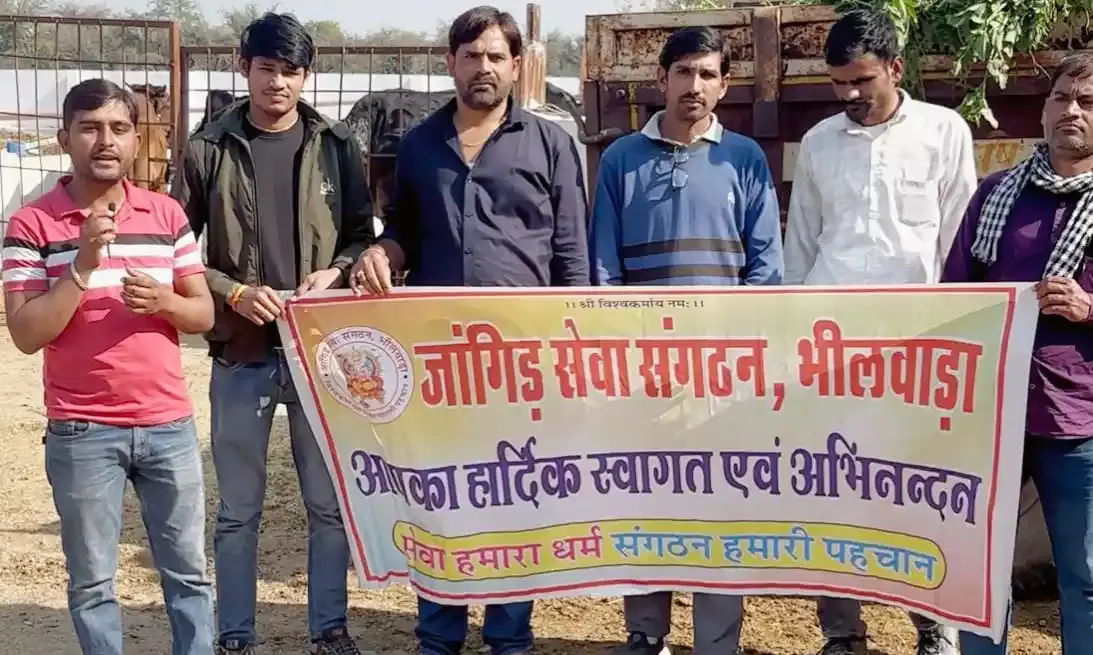 मकर संक्रांति पर जांगिड़ सेवा संगठन की गौ सेवा, 10 क्विंटल हरा चारा वितरित मकर संक्रांति पर जांगिड़ सेवा संगठन की गौ सेवा, 10 क्विंटल हरा चारा वितरित