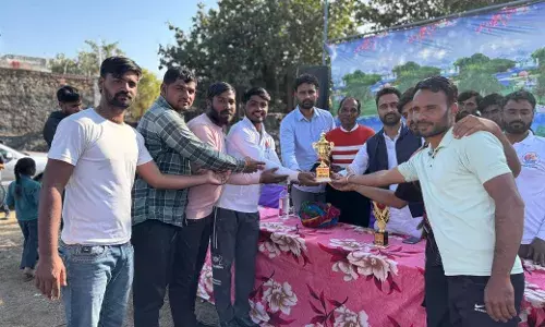 वीर तेजाजी क्रिकेट प्रतियोगिता का समापन,फागणा का खेड़ा विजेता व सुठेपा ए उपविजेता