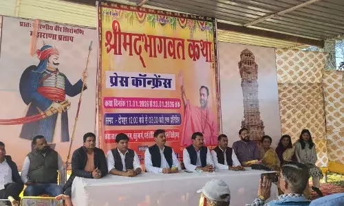 धर्म-पथ 351 कलशों से सजेगा, सात दिवसीय भागवत कथा का शुभारंभ