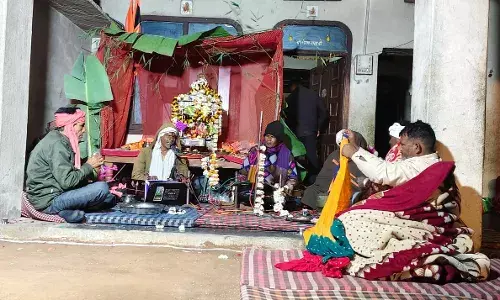 एक शाम ढ़ेलाणा श्याम के नाम भजन संध्या में झूमे भक्तगण