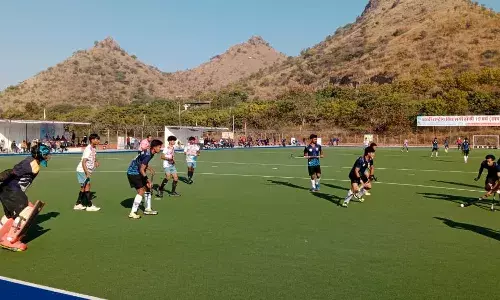 राष्ट्रीय हॉकी प्रतियोगिता: राजस्थान की शानदार जीत, गुजरात को 5-2 से हराकर क्वार्टर फाइनल में पहुँचा राष्ट्रीय हॉकी प्रतियोगिता: राजस्थान की शानदार जीत, गुजरात को 5-2 से हराकर क्वार्टर फाइनल में पहुँचा