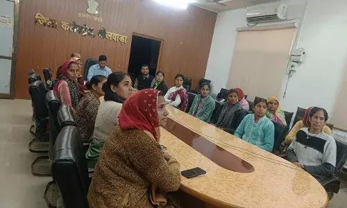 राजस्थान ग्रामीण आजीविका मिशन की विभिन्न मांगों को लेकर संवाद