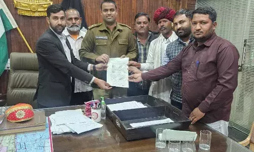 गुर्जर समाज ने पुलिस अधीक्षक को सौंपा ज्ञापन, बाल विवाह और सामाजिक कुरीतियों पर रोक लगाने की मांग