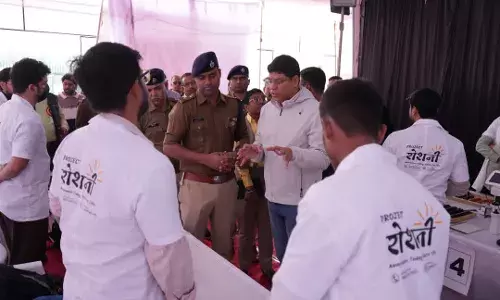 ट्रक व कमर्शियल ड्राइवरों के लिए निःशुल्क स्वास्थ्य एवं नेत्र जांच शिविर