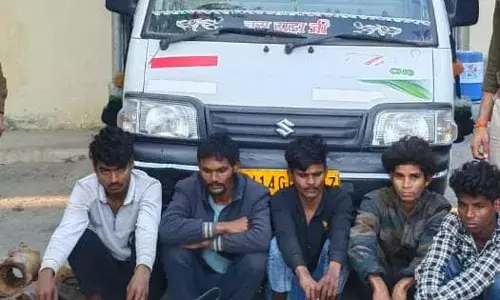 छह आरोपी गिरफ्त में, चोरी की मोटरें और वाहन बरामद