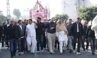 संथारा साधिका नानी बाई की डोलयात्रा में उमड़े हजारों श्रावक-श्राविकाएं